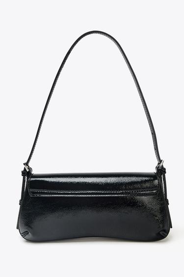 FLAP SHOULDER BAG - Black by Zara - Image 1
