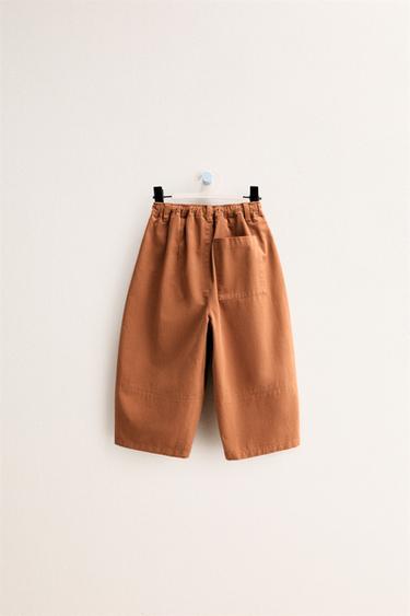 ZARA TIMELESS - PANTALON BALLON À PINCES - Caramel de Zara