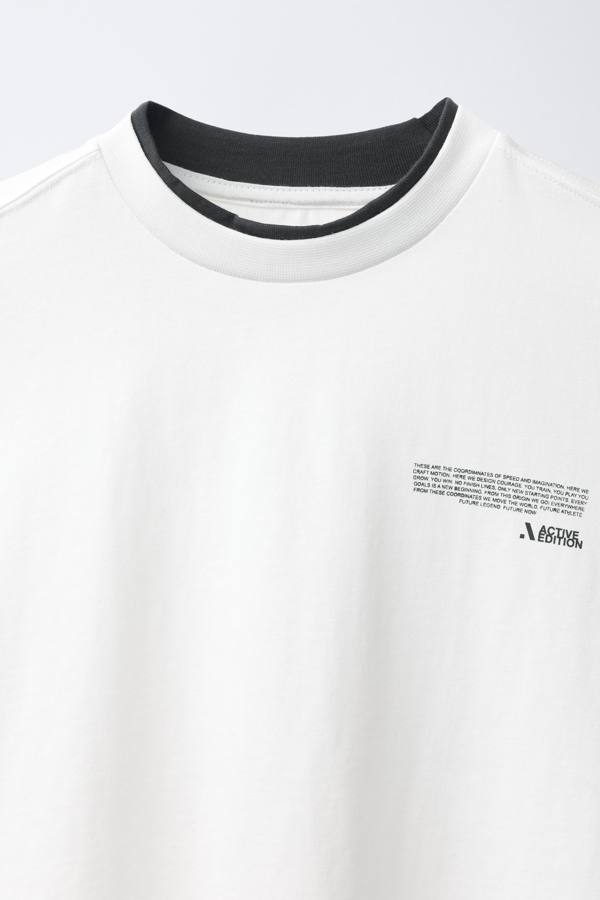 SPORTY DOUBLE-SLEEVE T-SHIRT