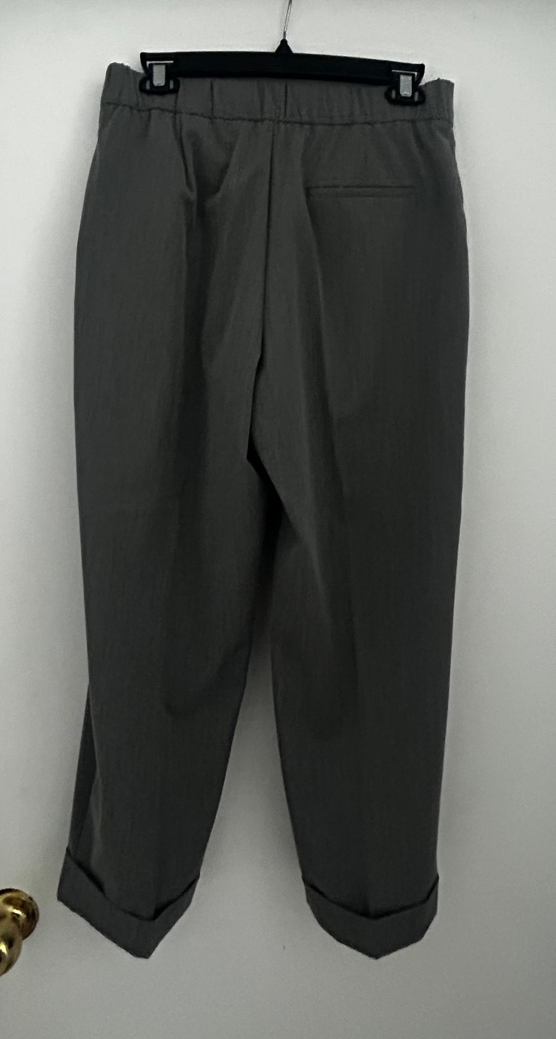 PANTS WITH DARTS AND CUFFED HEM - Image 3