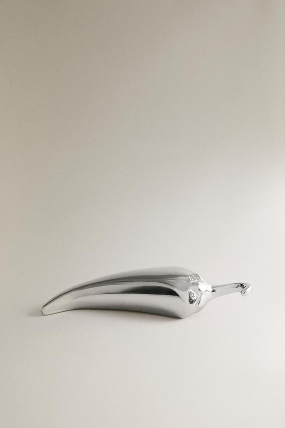 CHILLI NAPKIN WEIGHT - Steel by Zara - Image 0