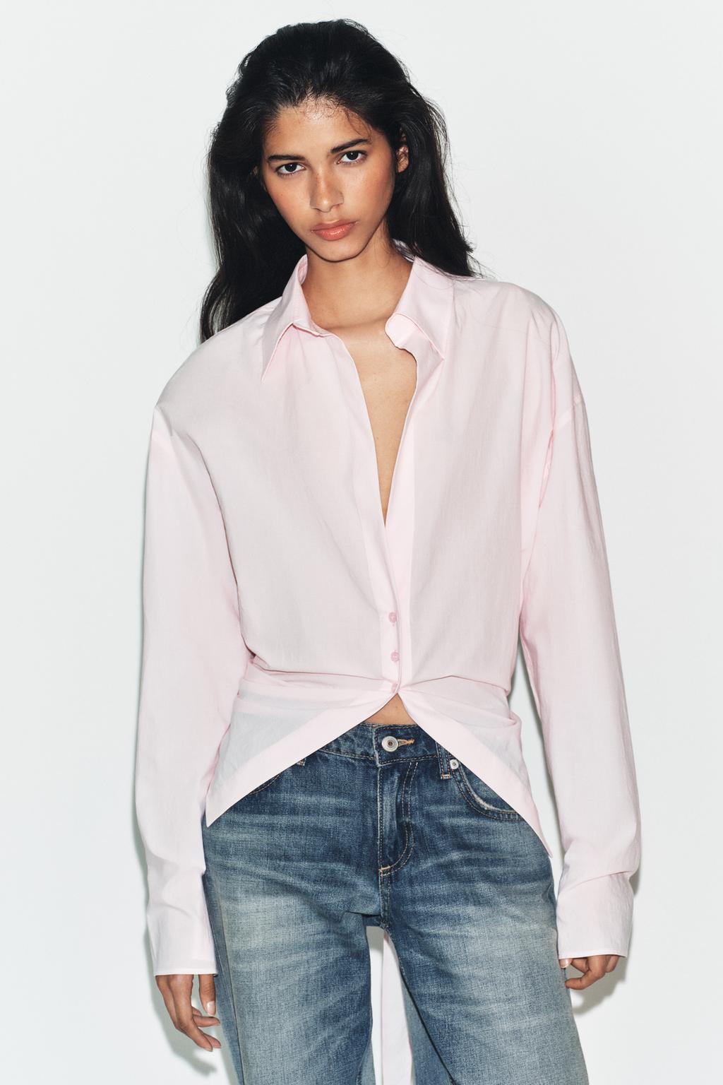 OVERSIZED TIE SHIRT