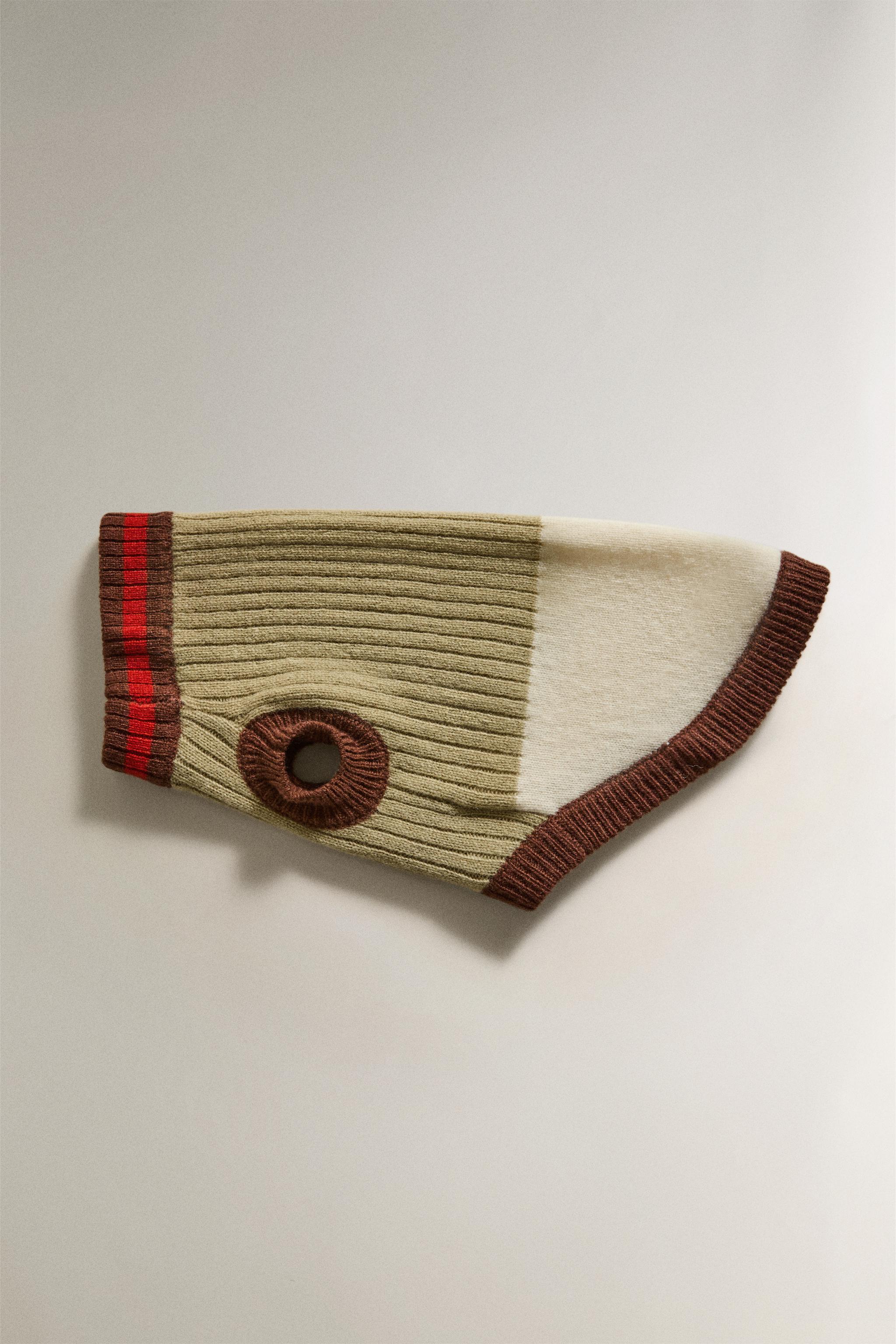Женские свитеры Zara RIBBED PET SWEATER