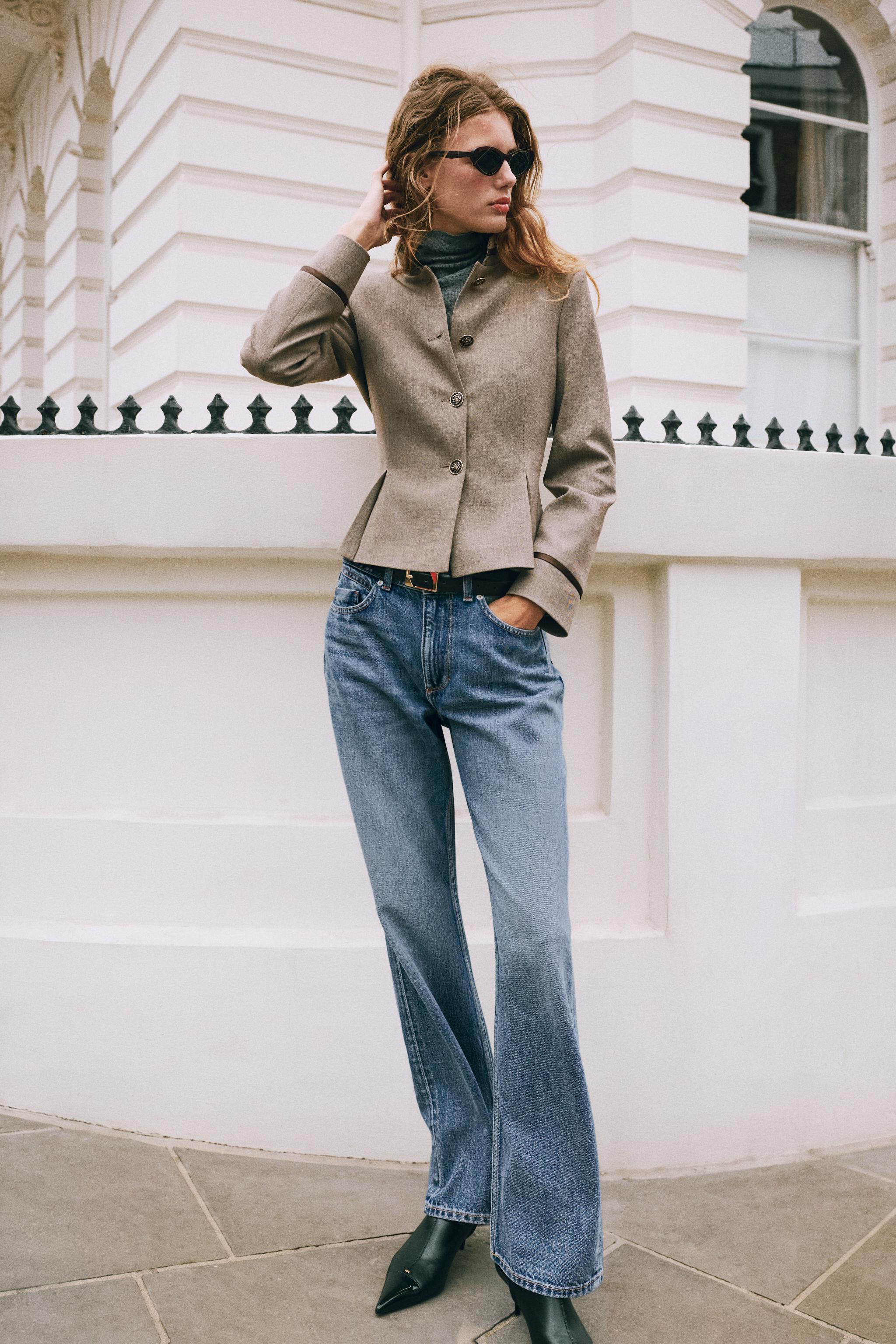 Z1975 High Rise Regular Long Length Jeans by Zara