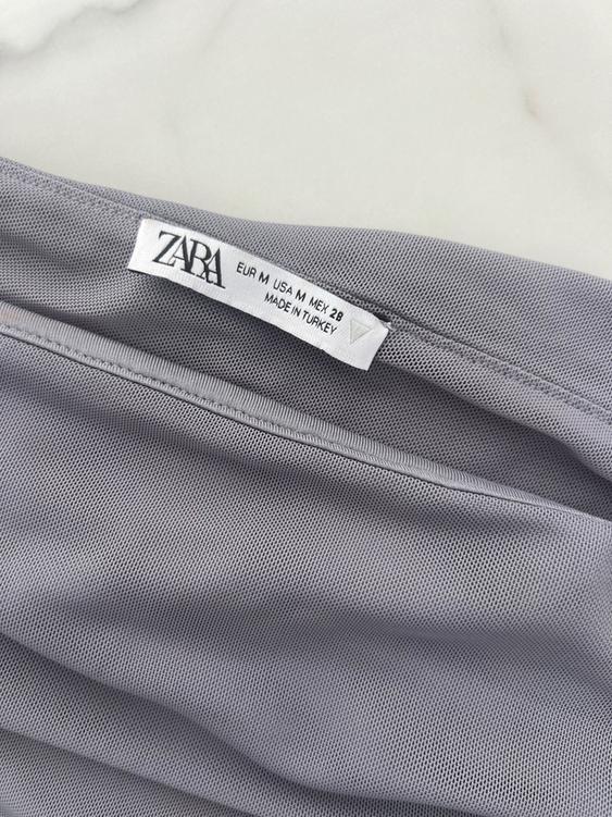 GRAY ONE SHOULD TOP - Image 2