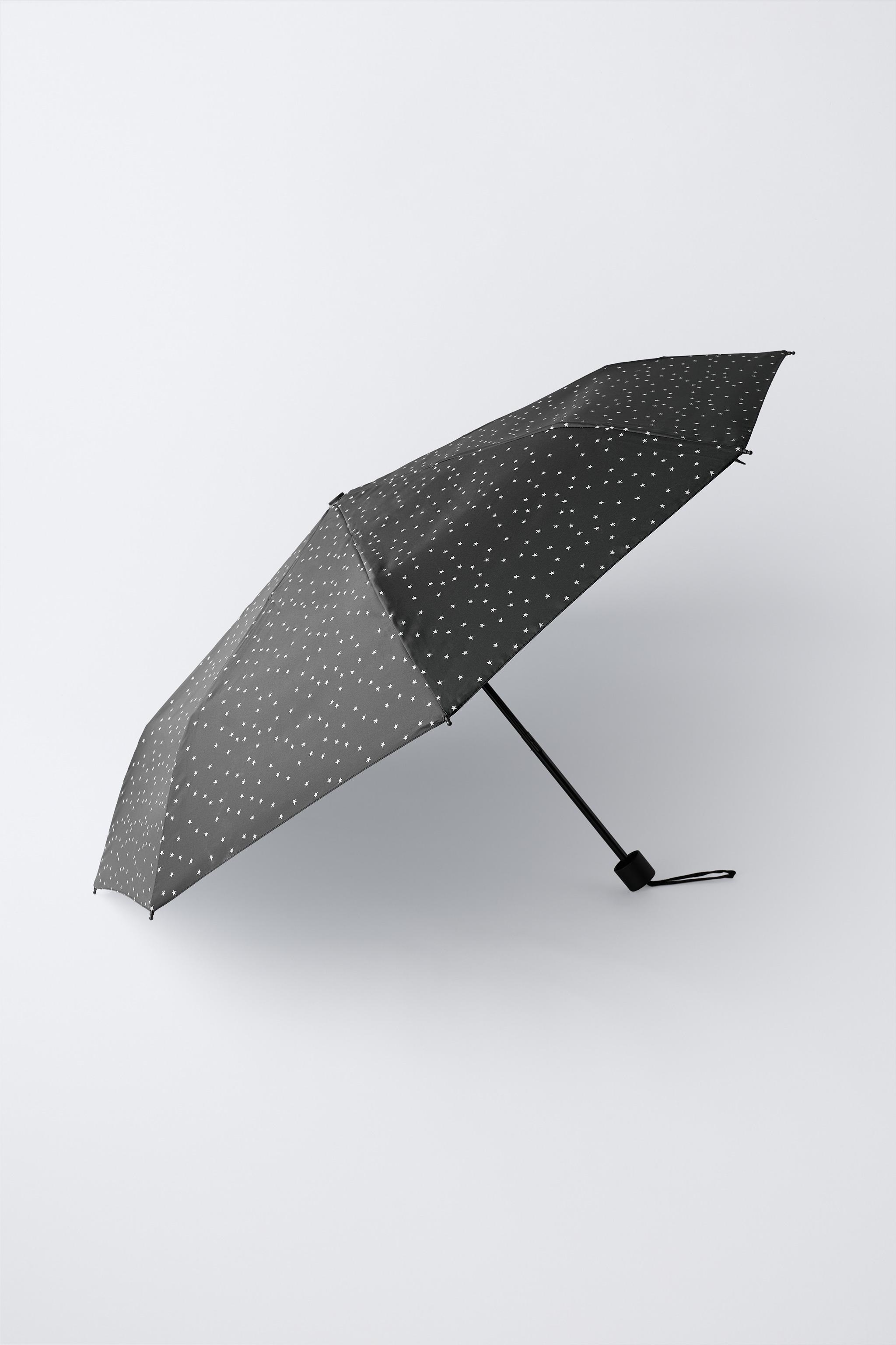 Детские аксессуары Zara FOLDABLE STAR PRINT UMBRELLA — фото 2