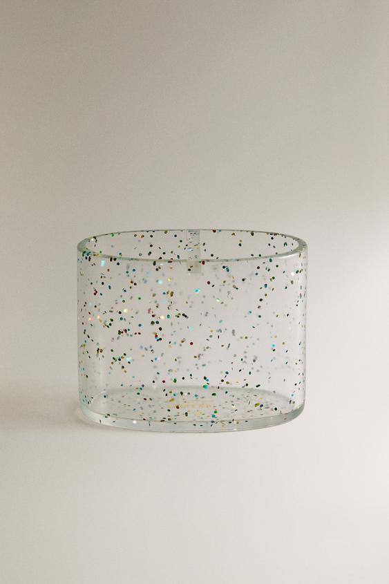 VERRE BROSSE À DENTS ENFANT RÉSINE PAILLETTES - Multicolore de Zara - Image 0