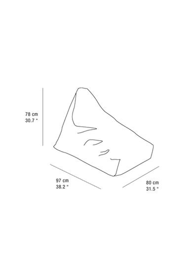 POUF EN COTON - Gris foncé de Zara - Image 6