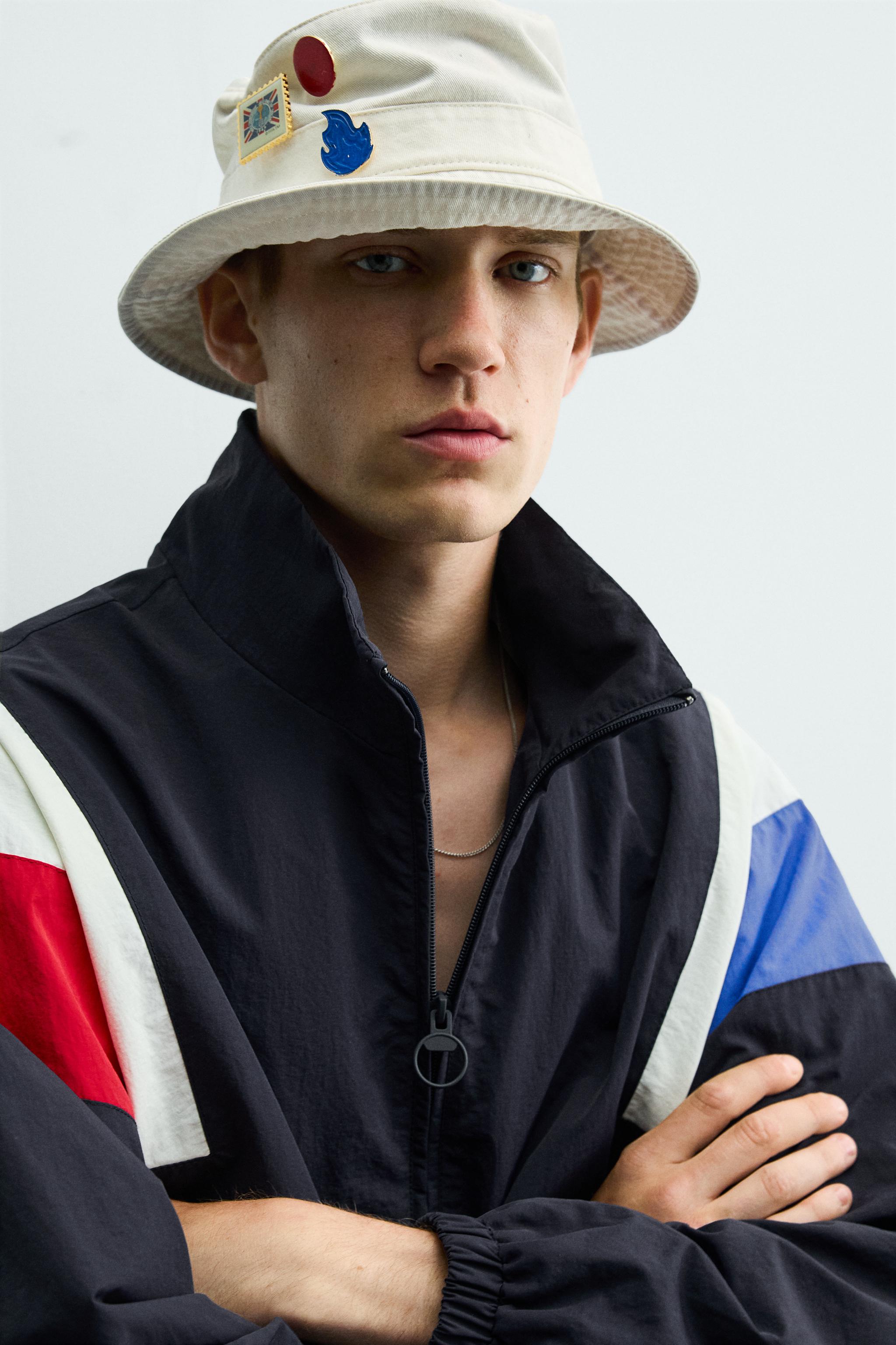 VESTE TECHNIQUE COLOR BLOCK RÉTRO