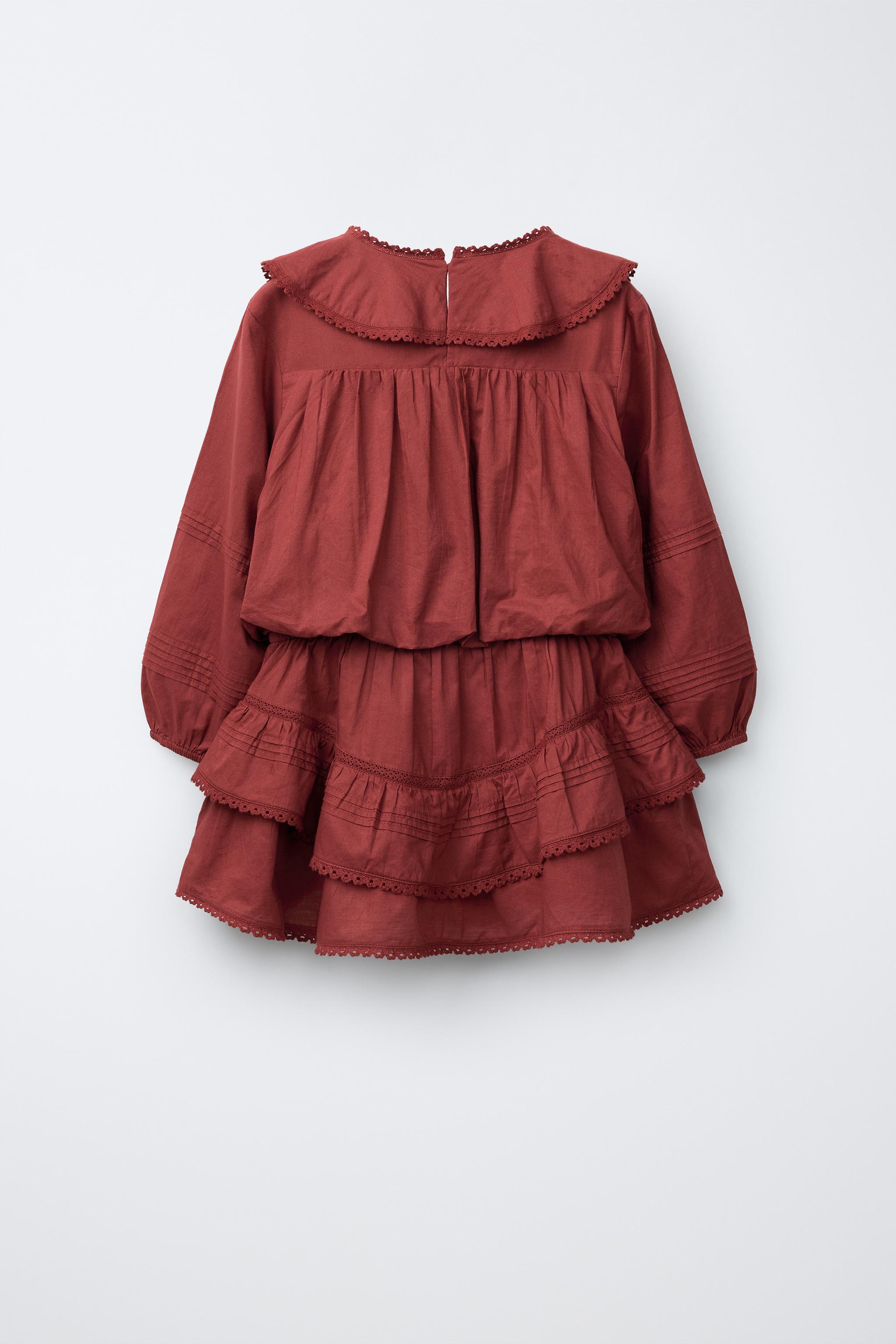 ROBE ROMANTIQUE VOLANTS