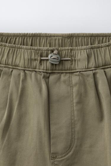 PANTALON CARGO - Kaki de Zara - Image 2