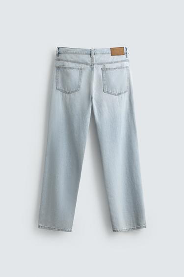 JEAN STRAIGHT FIT - Bleu clair de Zara - Image 7