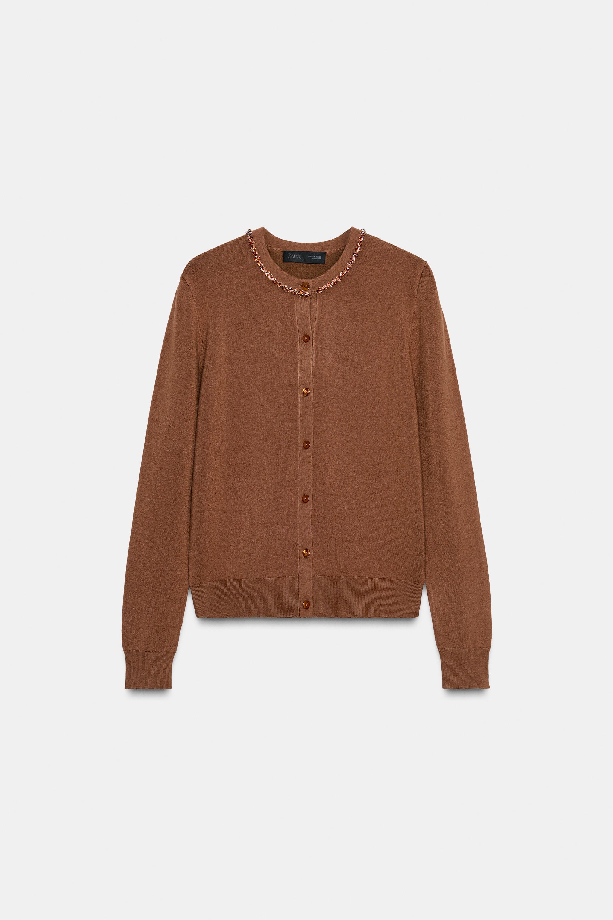 YOKE \"BROKEN CARDIGAN\" ブラウン YOKE 