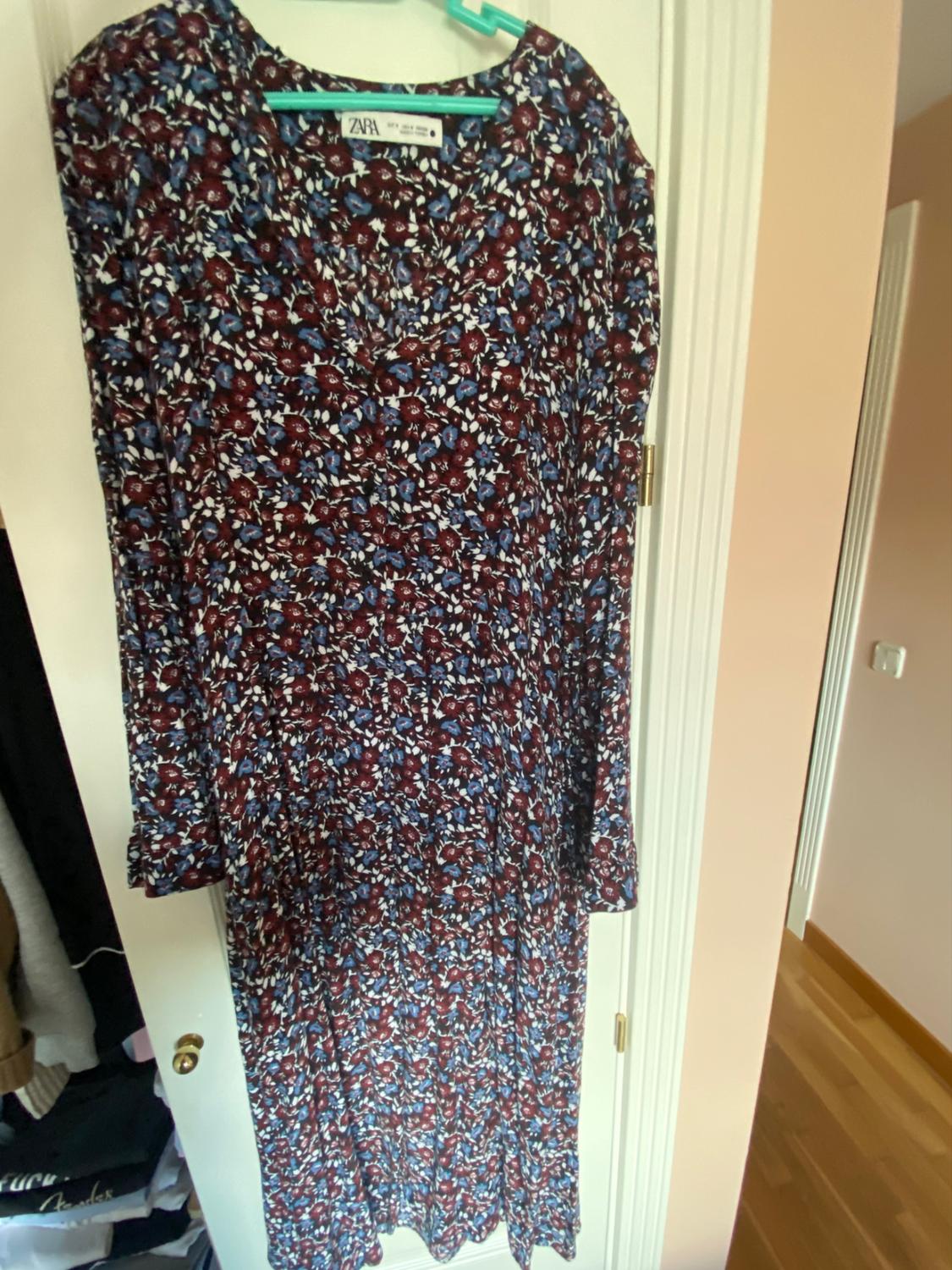 FLORAL PRINT MIDI DRESS - Image 3