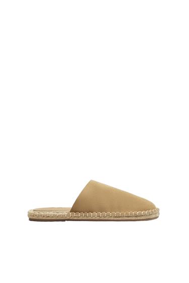 LEATHER ESPADRILLES