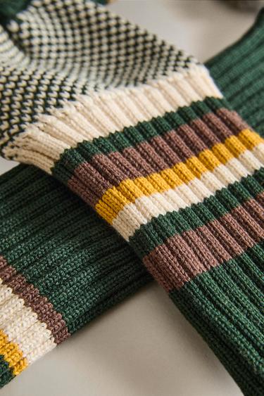 HOUSSE CLUB DE GOLF EN TRICOT - Multicolore de Zara - Image 3