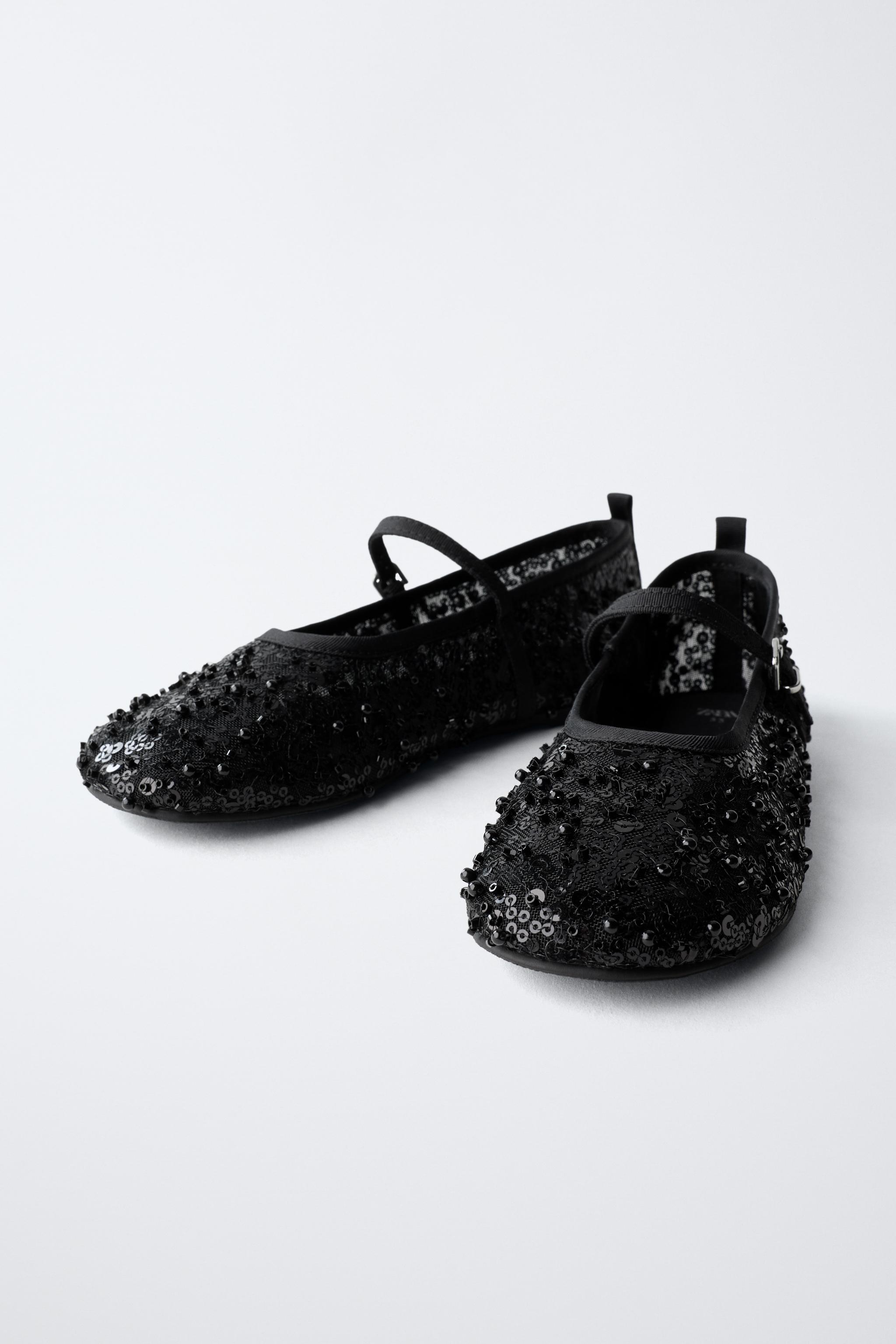 BALLERINES AVEC BOUCLE ET PERLES