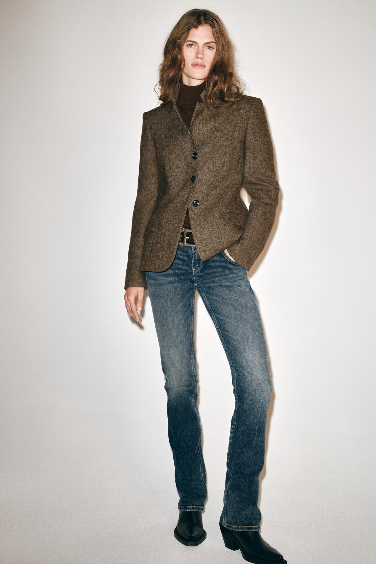 ZW COLLECTION FITTED WOOL BLAZER — Multicolored
