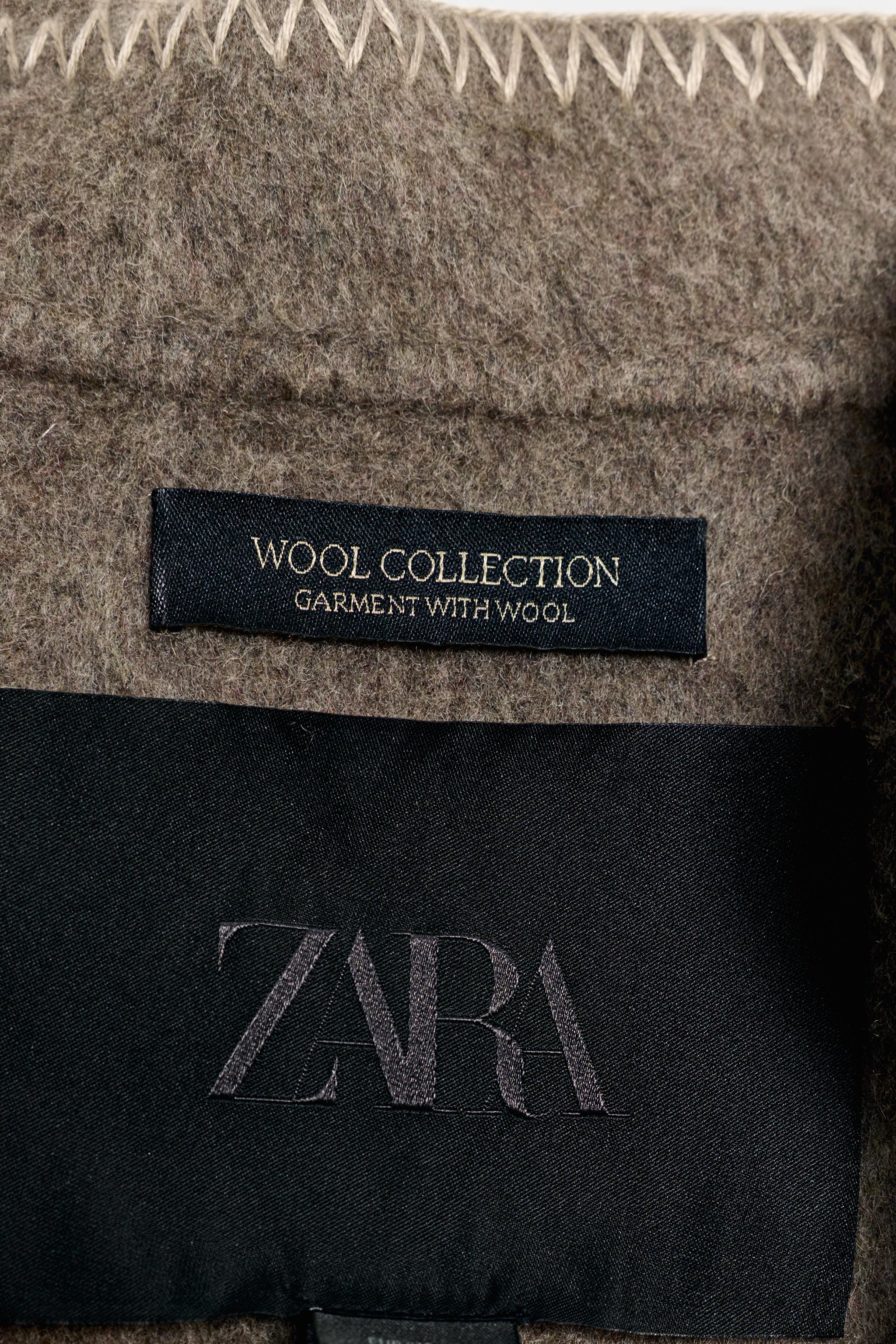 VESTE À BRANDEBOURGS AVEC LAINE ZW COLLECTION