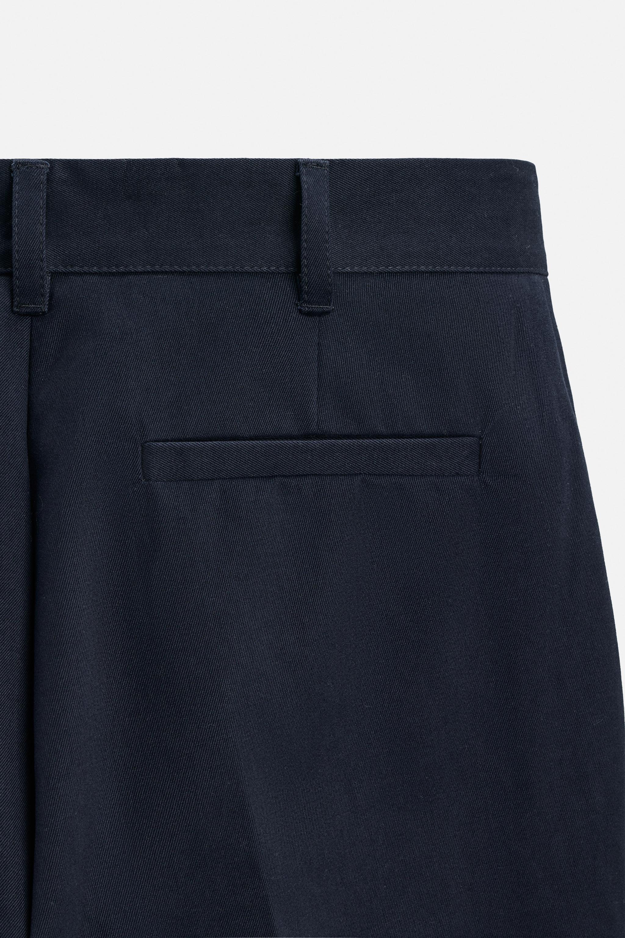 LIMITED EDITION フレアフィットパンツ - ブルー | ZARA Japan