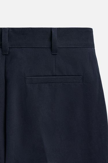 LIMITED EDITION FLARE FIT TROUSERS - Blue by Zara - Image 7