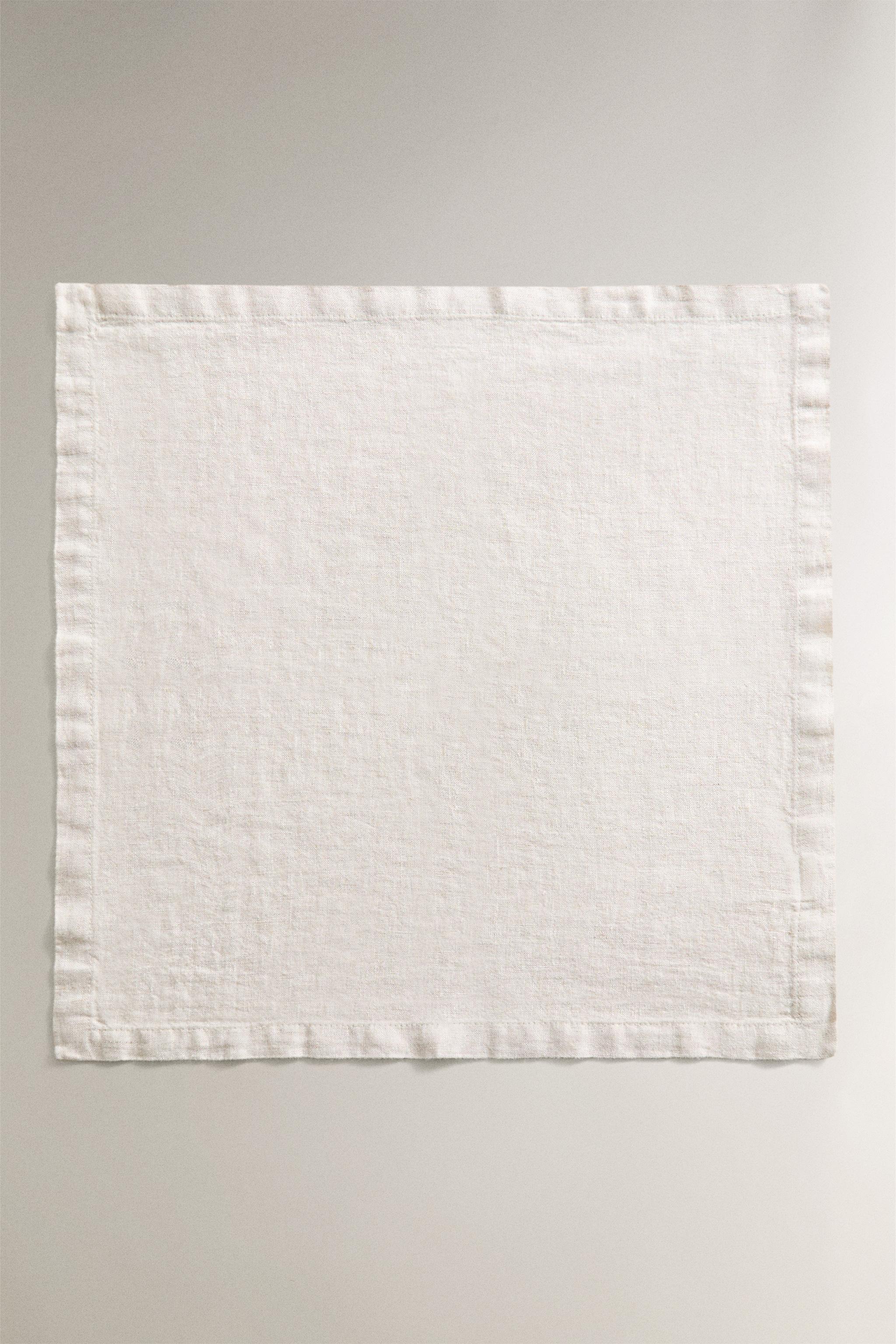 SET OF WASHED LINEN NAPKINS (SET OF 2)