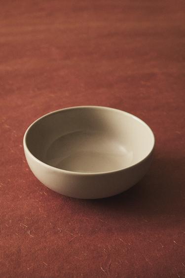 STONEWARE BOWL - Taupe grey by Zara - Image 5