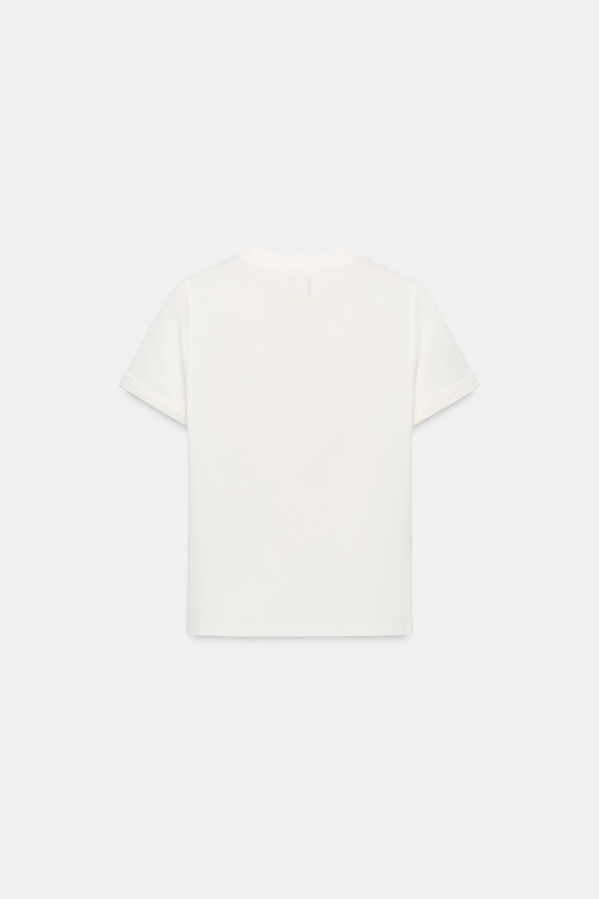 T-SHIRT COL EN V