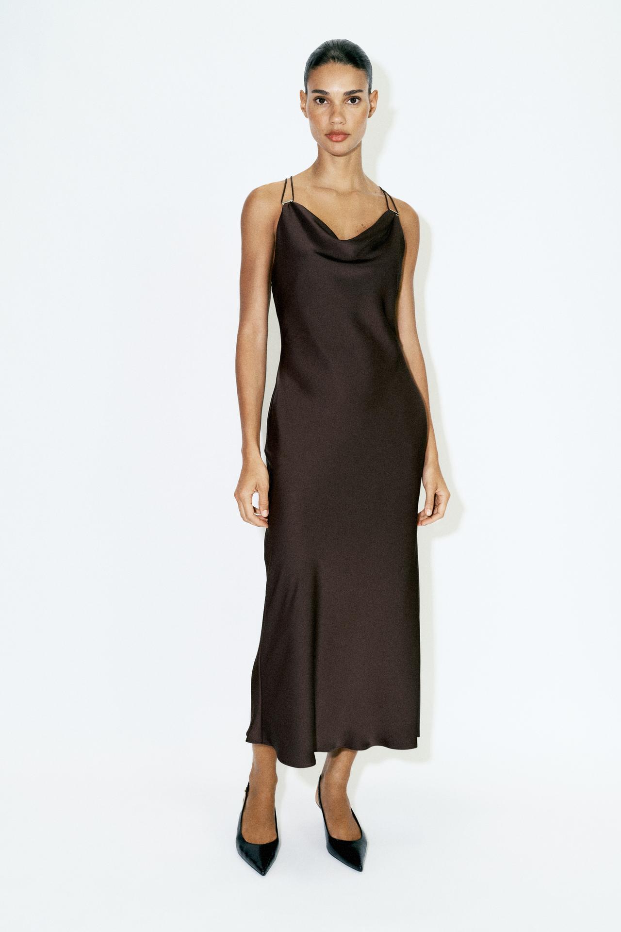 SATIN CAMISOLE DRESS