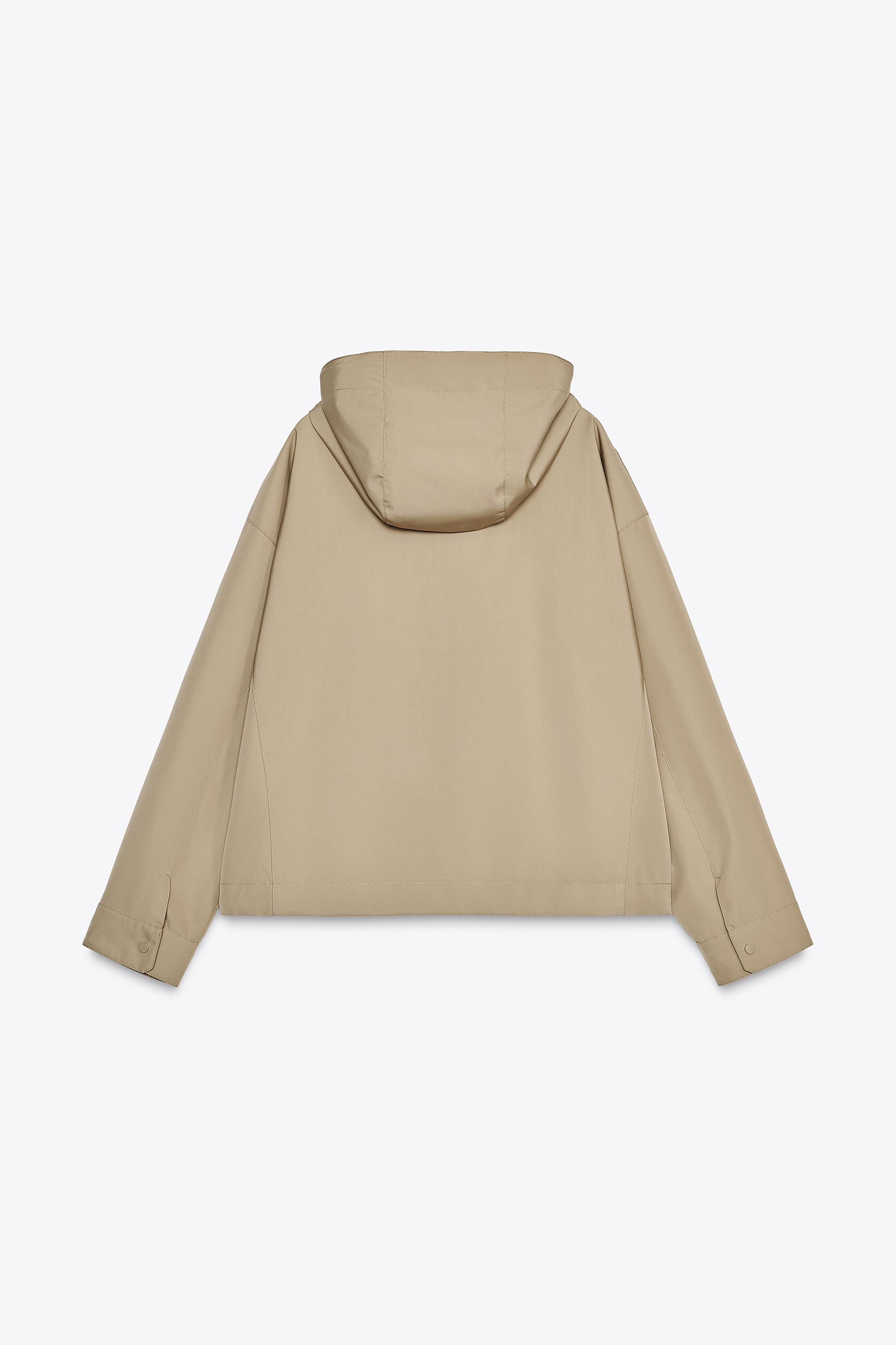 ショート ジャケット グリーン（緑）系 ZARA(ザラ) ジャケット
