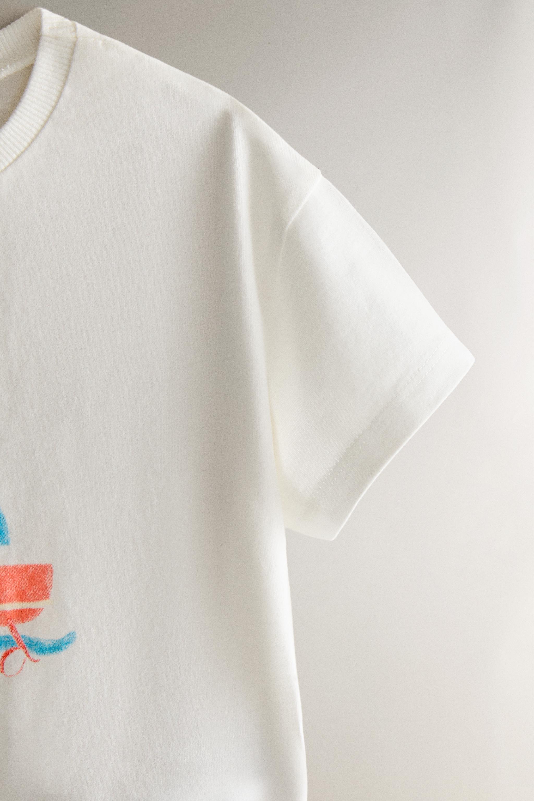 Детские футболки Zara KIDS' "A BORD" T-SHIRT — фото 3