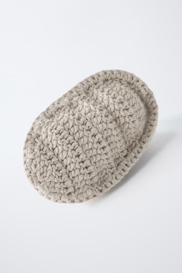 CHAUSSONS EN MAILLE - Bleu de Zara - Image 6