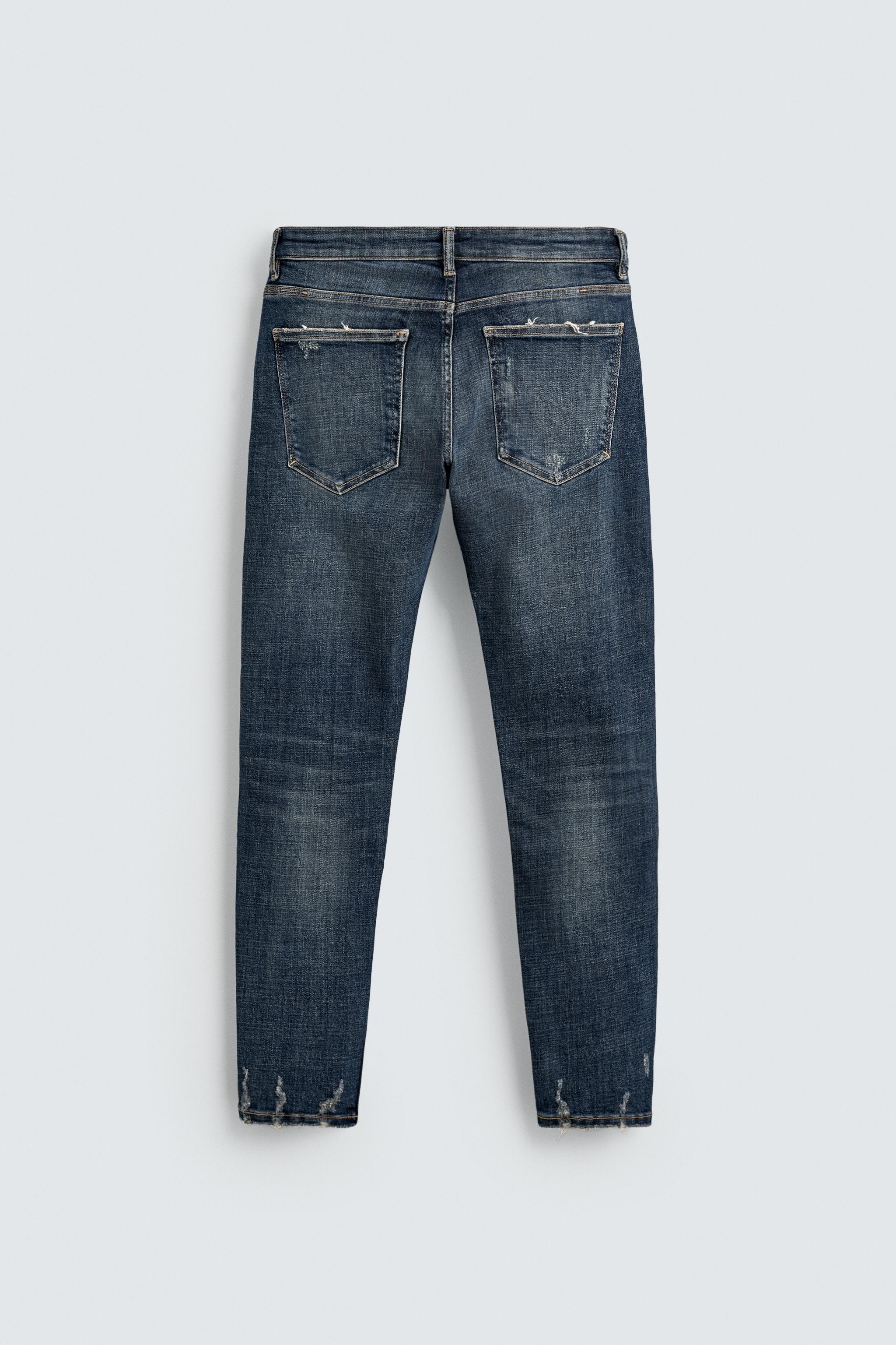 RIPPED SKINNY FIT JEANS