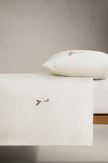HOUSSE DE COUETTE POUR ENFANT MOTIFS DE NOËL - Blanc cassé de Zara - Image 2
