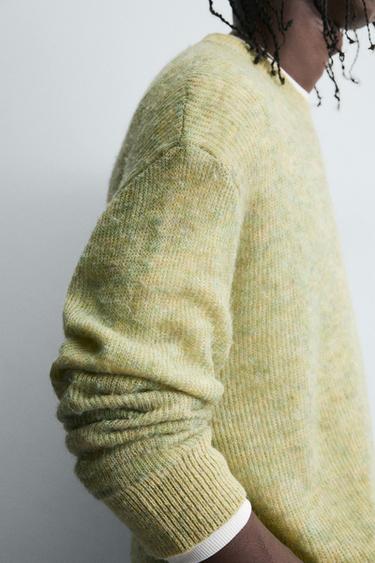 OMBRÉ KNIT SWEATER - Apple green by Zara - Image 5