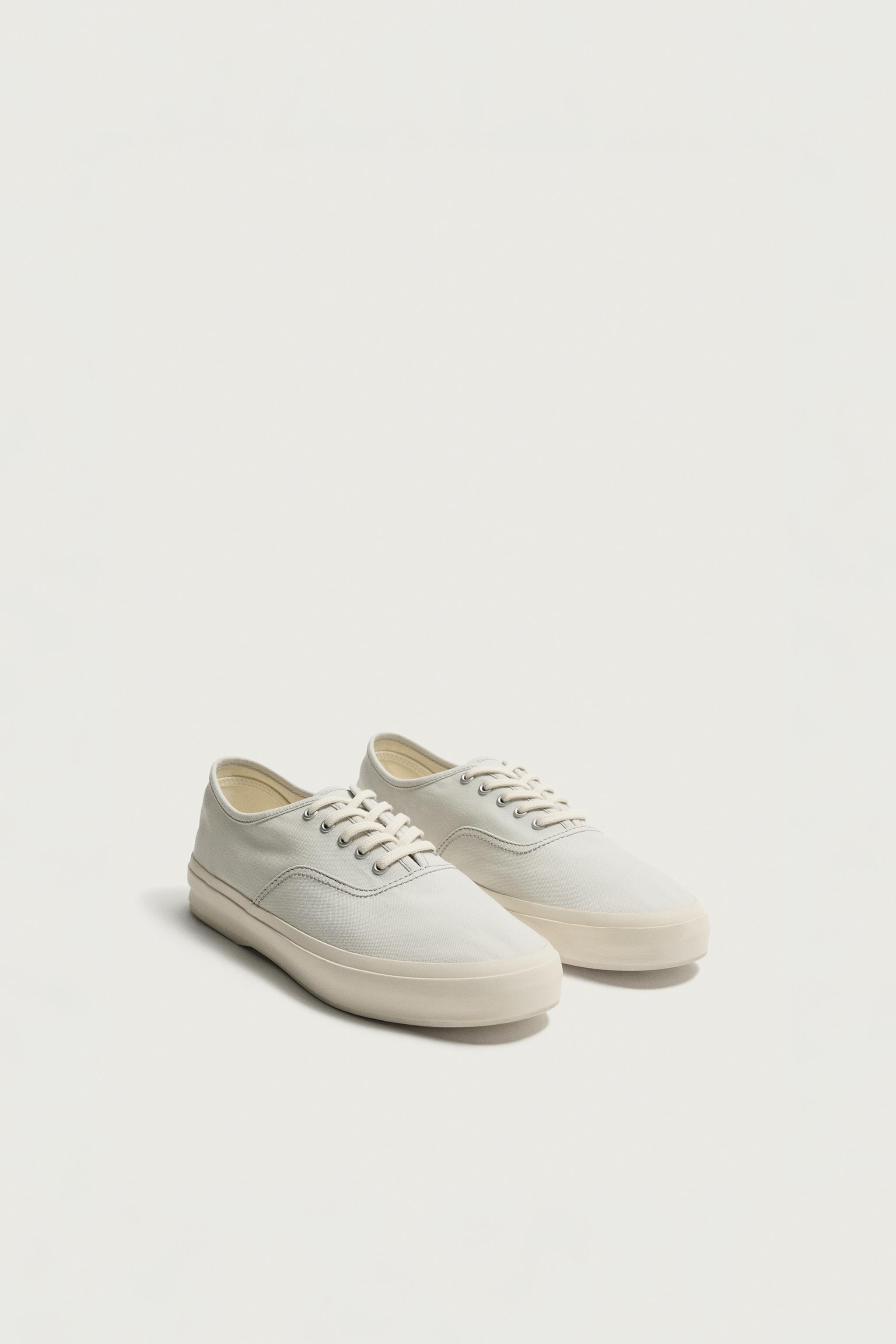 FABRIC SNEAKERS — Blue