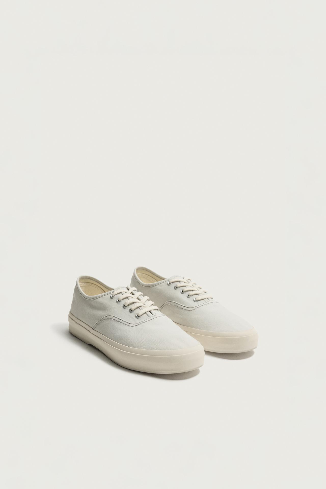 FABRIC SNEAKERS — Blue