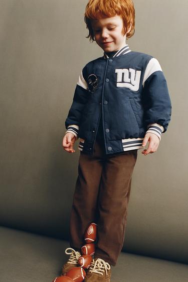 NY GIANTS © NFL BOMBER JACKET - Blue/White by Zara - Image 5