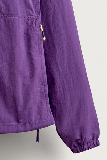 BLOUSON KANGOUROU TECHNIQUE - Violet de Zara - Image 7