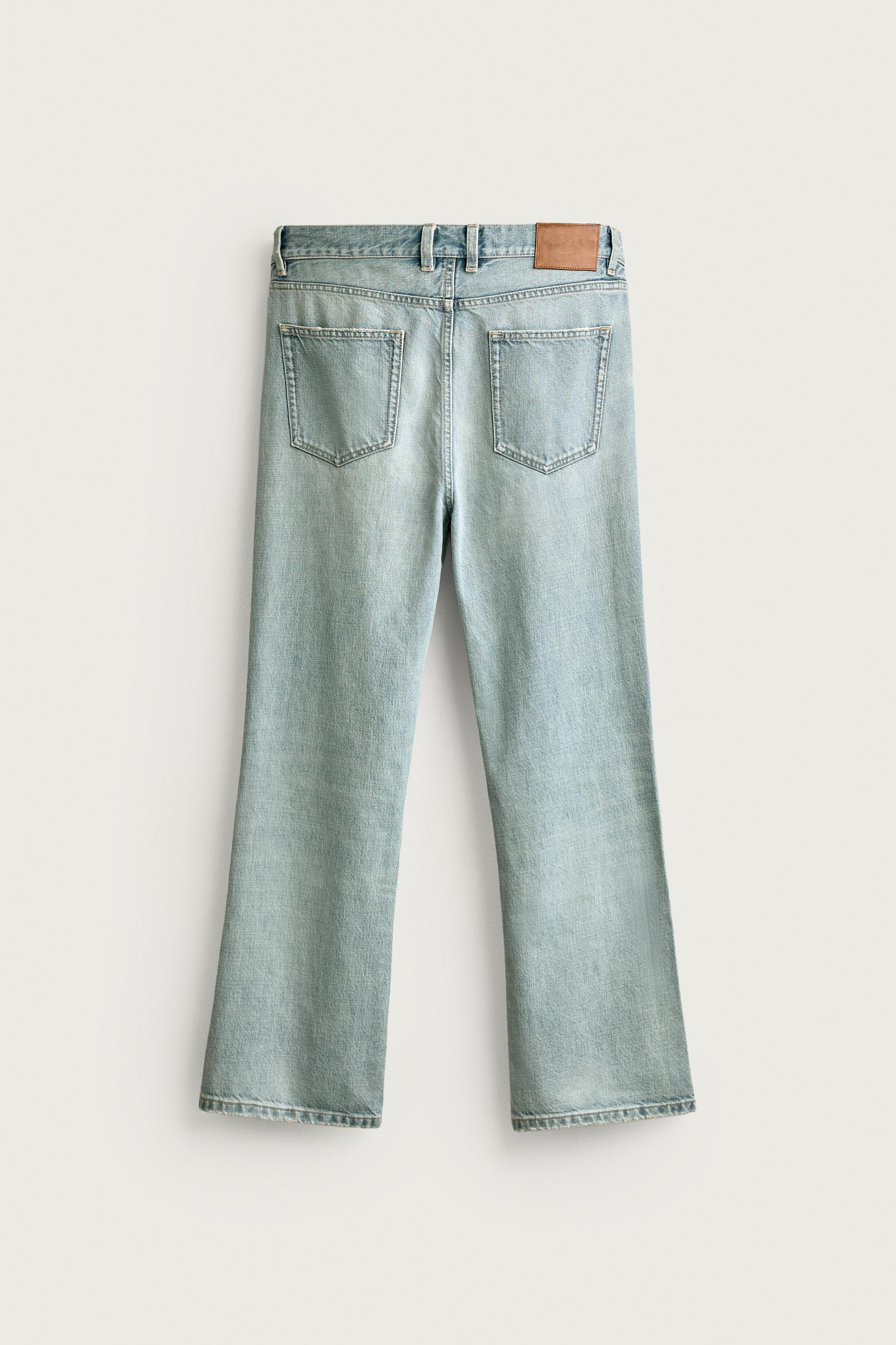 BOOTCUT FIT JEANS — Light blue