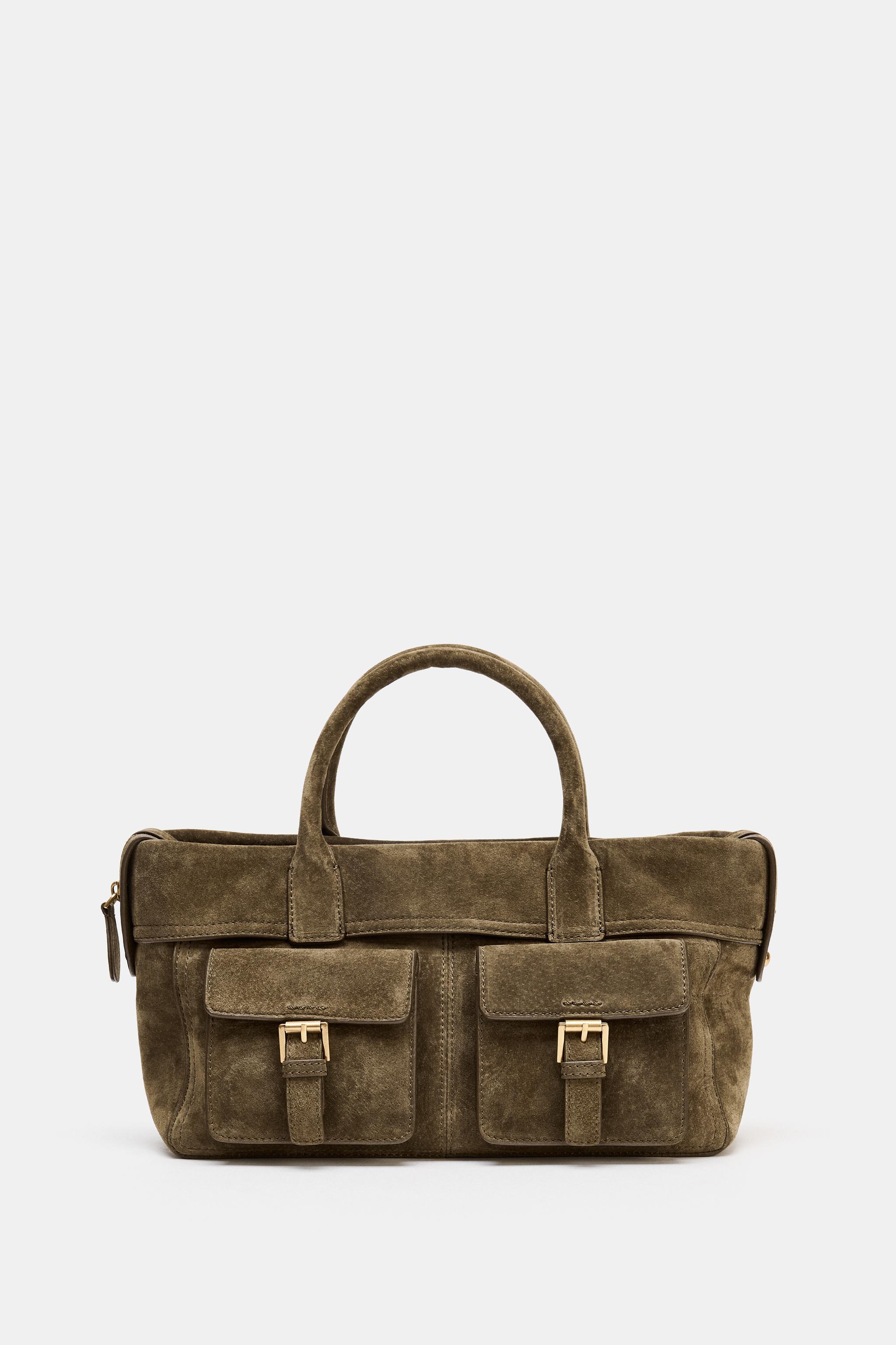 SAC EN CUIR AVEC POCHES