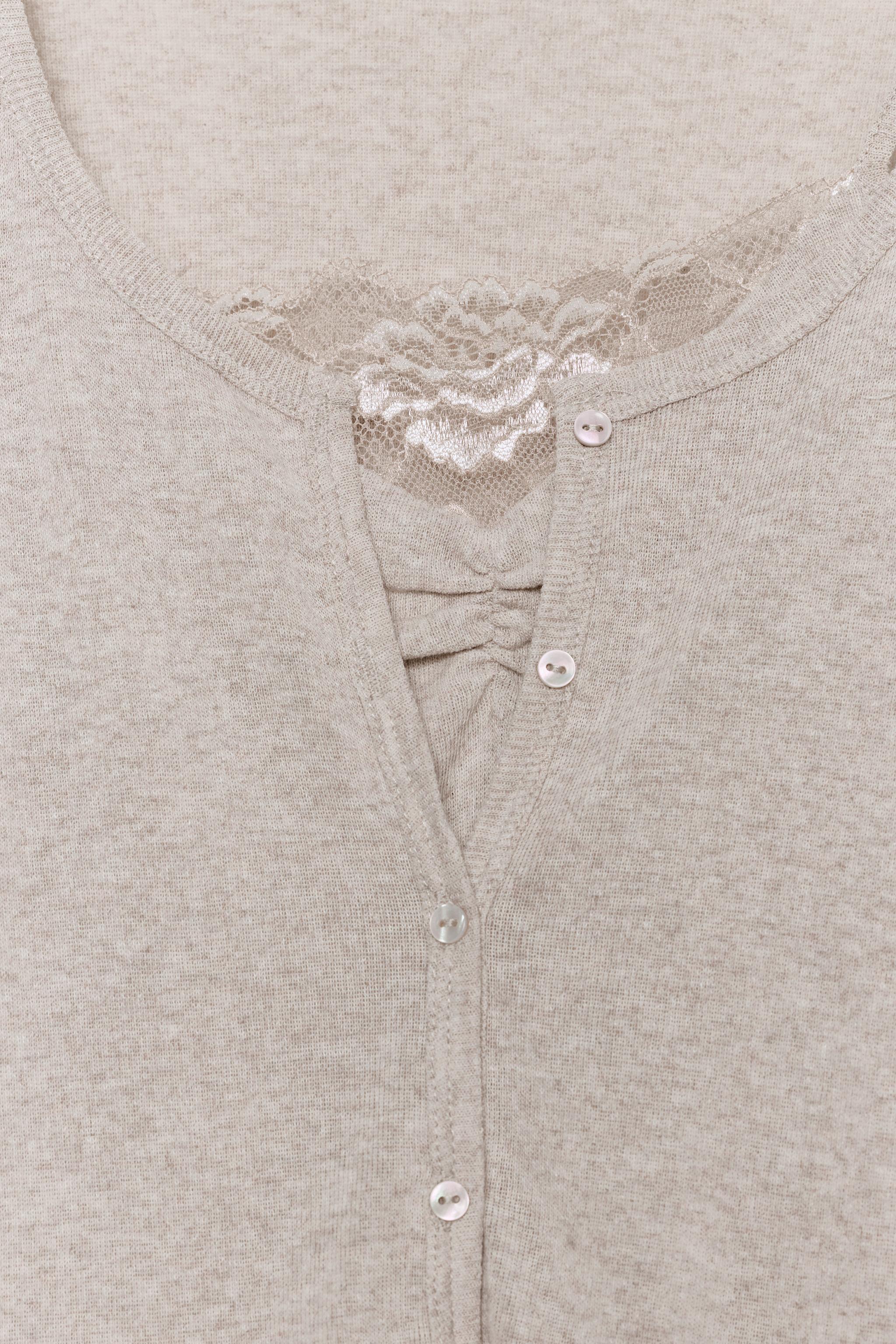 COMBINATION LACE TOP JACKET