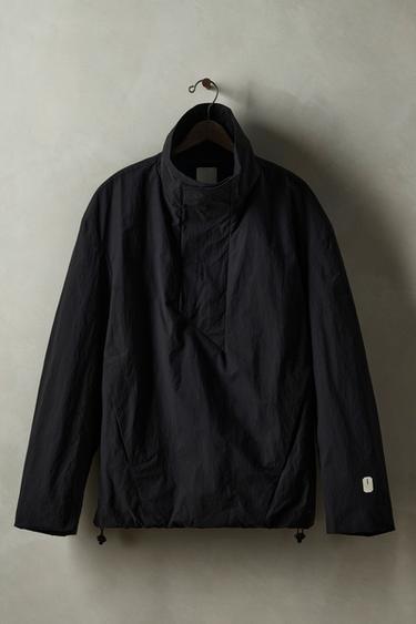 Zara WINDBREAKER PARKA X SR_A - Black