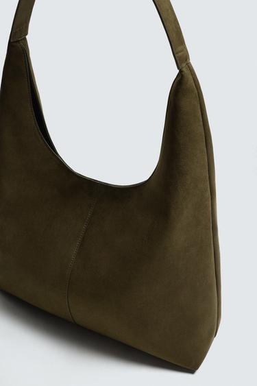 SAC SHOPPER UNI - Vert kaki de Zara - Image 5