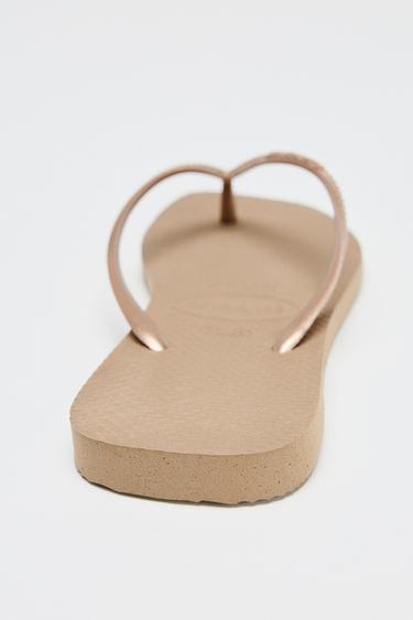 HAVAIANAS ® x ZARA SANDALS - camel by Zara - Image 4