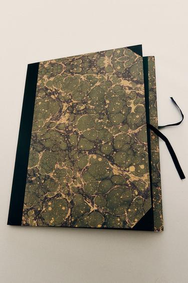 A3 STATIONERY FOLDER - Green by Zara