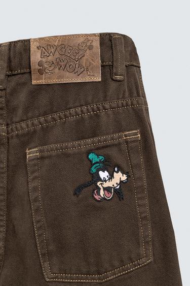 PANTALON PIÈCE GOOFY HARRY LAMBERT FOR ZARA X DISNEY - Marron de Zara - Image 3