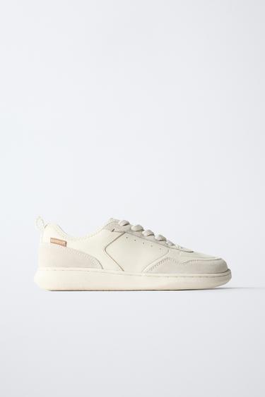 BAMBA PIEL BAREFOOT - Blanco Crudo de Zara