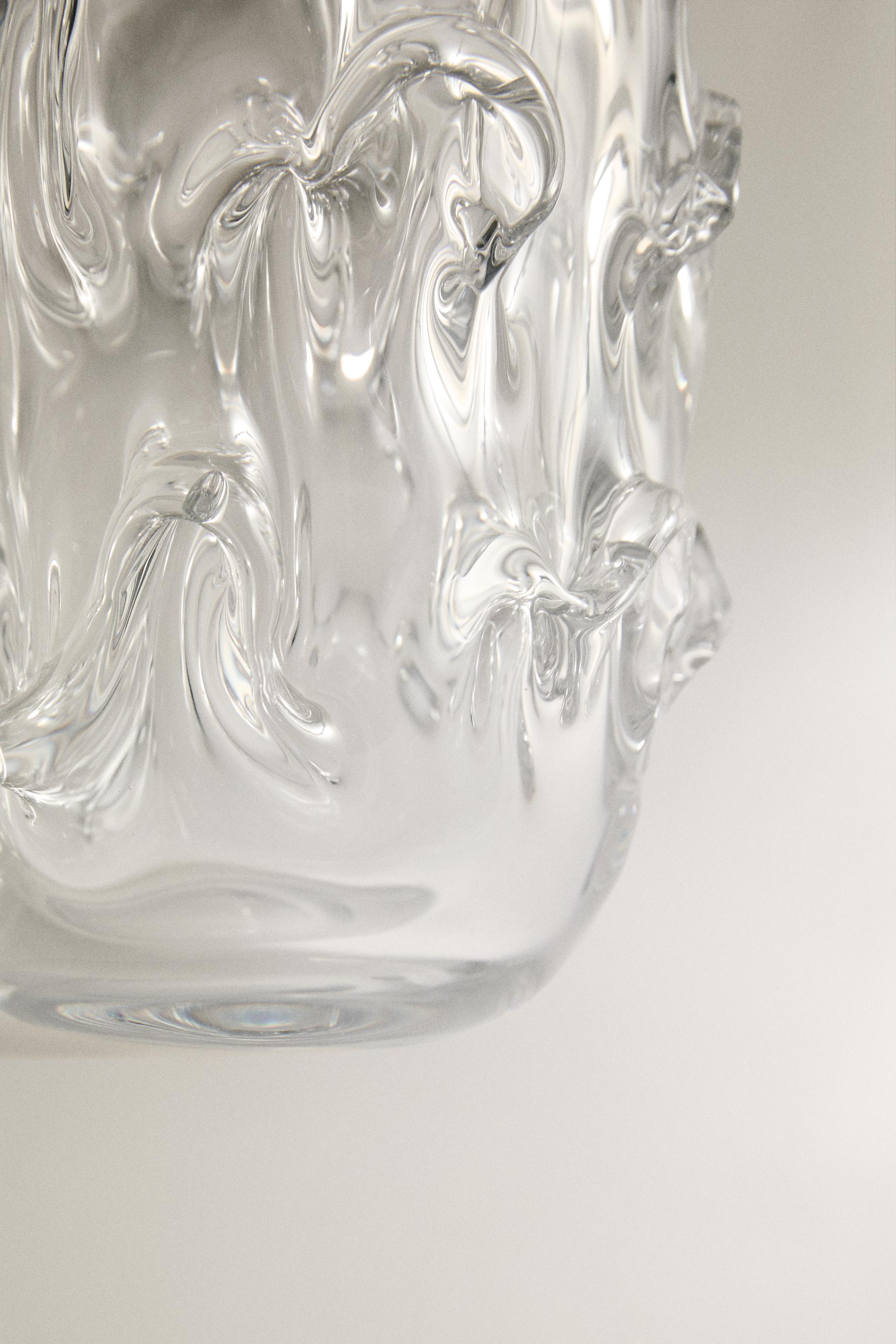 GRAND VASE DÉCORATIF IRRÉGULIER