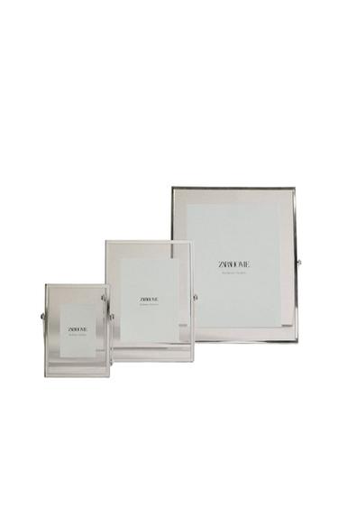 Zara EASEL PICTURE FRAME - Silver